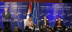 9. septembar 2011. Predsednica Narodne skupštine prof. dr Slavica Đukić-Dejanović na Forumu Srbija-EU
